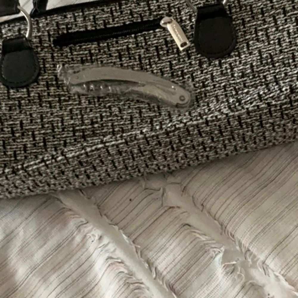 Primeware Wine bag in Black Tweed - Picture 7 of 7